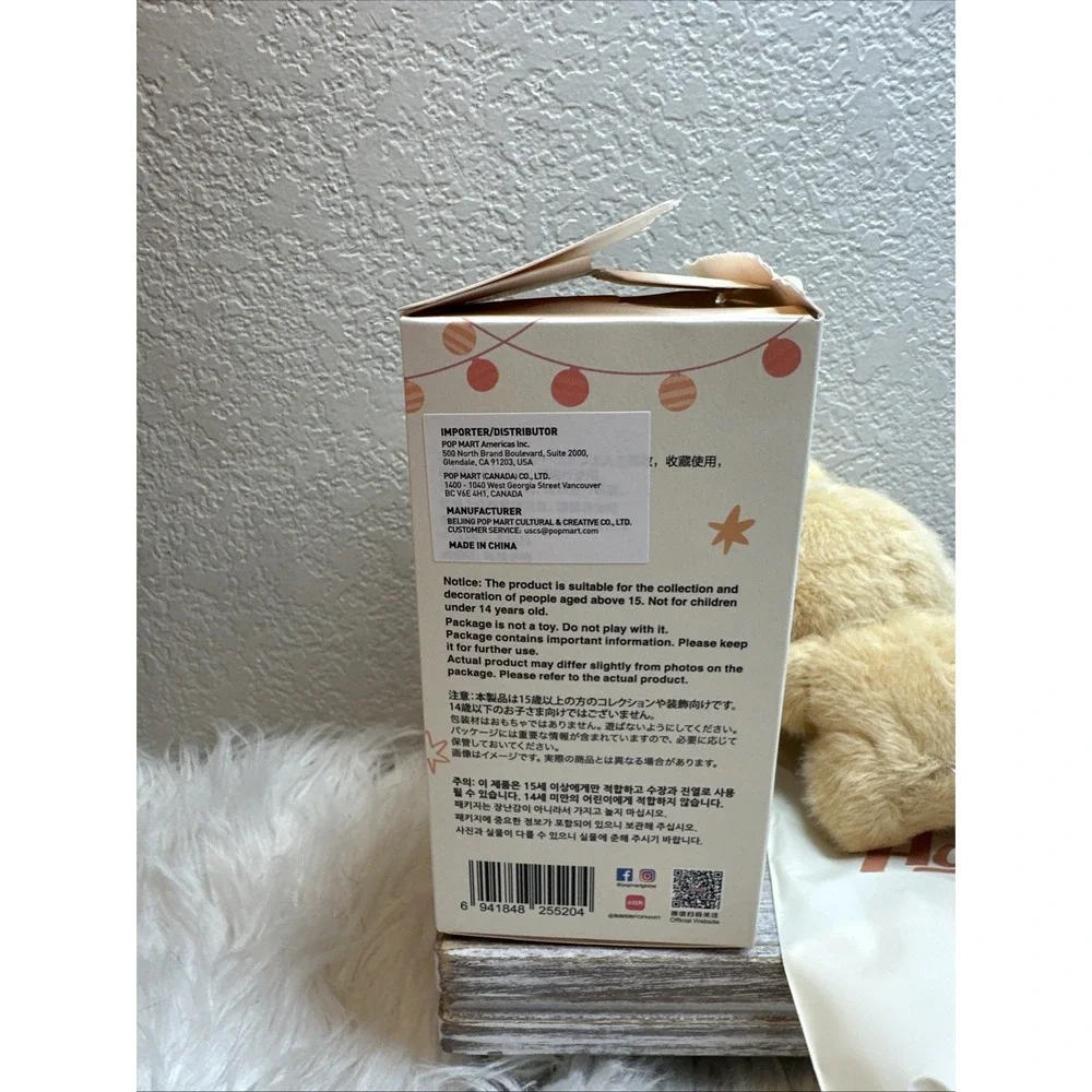 $19 🌙 POP MART Labubu The Monsters Have A Seat BaBa Plush Figure Open Box